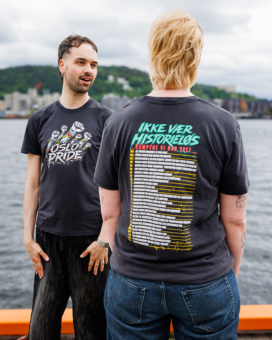 Vi kjemper kampen! Oslo Pride 2026 T-skjorte